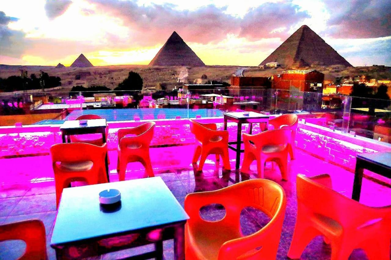 Magic Pyramids Inn Kairo Exteriör bild